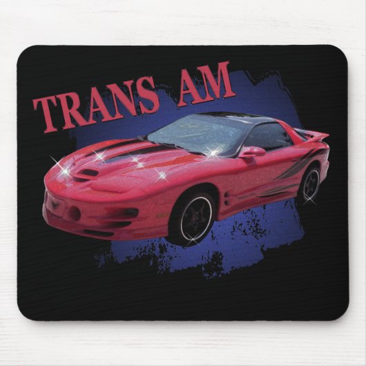 TRANS AM RED & READY MUISMAT (Voorkant)