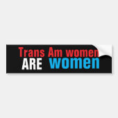 Trans Am Women Bumpersticker (Voorkant)