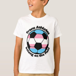 Trans-atleten voetbal t-shirt