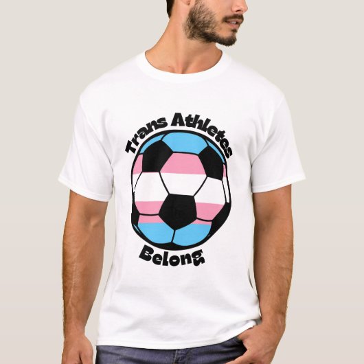 Trans Atleten - Voetbal T-shirt (Voorkant)