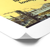 Trans-Australische spoorweg Poster (Hoek)