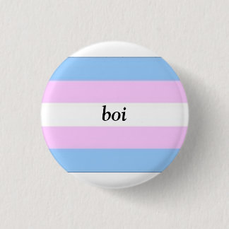 Trans Boi-Button Ronde Button 3,2 Cm