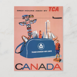 Trans-Canada luchtlijnen Briefkaart