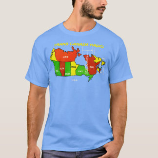 Trans Canada Radio Deunct Canadees radiostation T-shirt