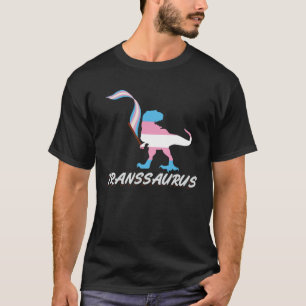 Trans Dinosaurussen Transseksueel Vlag LGBT A T-shirt
