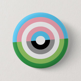 Trans en Aromantic Pride Button