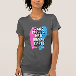 Trans-Europees Shirt voor de mensenrechten