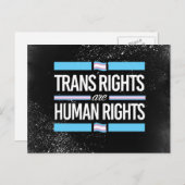 Trans-Europese rechten zijn mensenrechten - - Briefkaart (Voorkant / Achterkant)