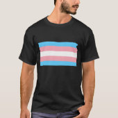 Trans Flag Kansas LGBT Pride Support retro T-shirt (Voorkant)