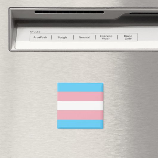 Trans Flag Magnet (Insitu (Vaatwasser))
