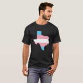 Trans Flageas LGBT Pride Ondersteun vriend T-shirt (Voorkant volledig)