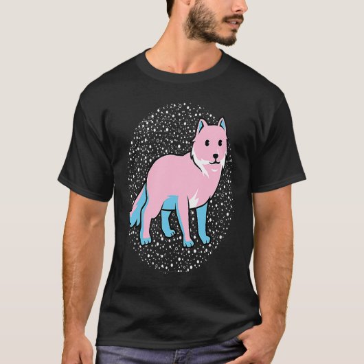 Trans-Fox Transgender T-shirt (Voorkant)