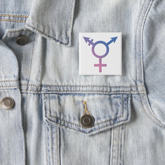 Trans / Genderqueer Pride Button (In situ)