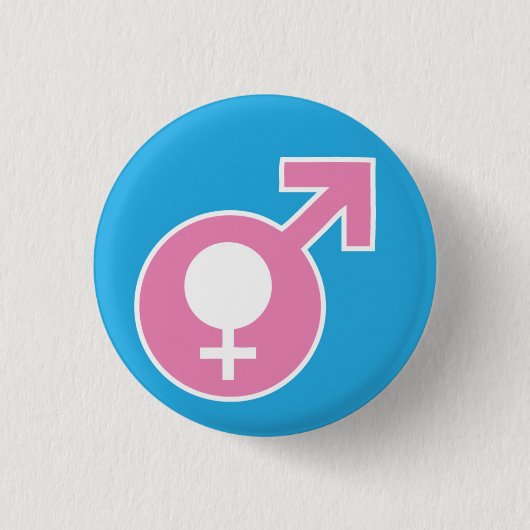 Trans Girl Button (Voorkant)