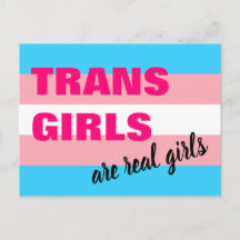 Trans Girls zijn echte Girls die vlaggen oversteke