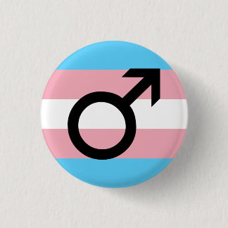 Trans Guy Pride Ronde Button 3,2 Cm