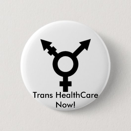 Trans HealthCare nu! Ronde Button 5,7 Cm (Voorkant)