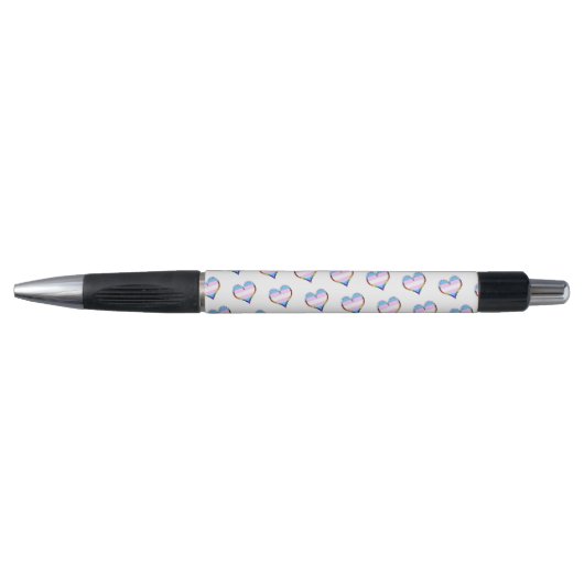 Trans Heart Pattern Pen (Voorkant)
