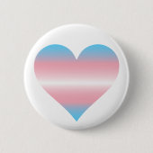 Trans Heart Ronde Button 5,7 Cm (Voorkant)