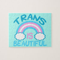 Trans is een mooie Transgender-regenboog