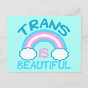Trans is mooi briefkaart