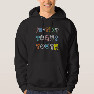 Trans-Jongeren beschermen Trans-Kidtransgender Hoodie