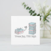 Trans Joy, TBR High – LGBTQ Reading Pride  Kaart (Staand voorkant)