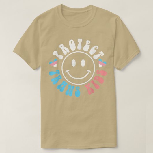Trans-Kinder LGBT-ondersteuning beschermen, transg T-shirt (Design voorkant)