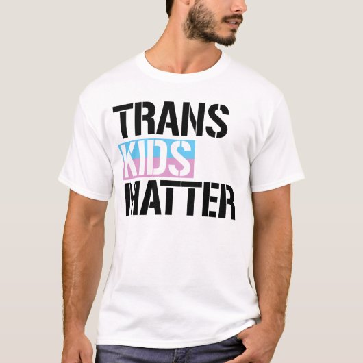 Trans-Kinder materie T-shirt (Voorkant)