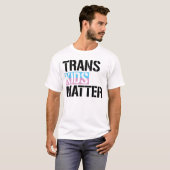 Trans-Kinder materie T-shirt (Voorkant volledig)