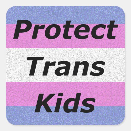 Trans-Kinder sticker beschermen (Voorkant)