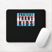 Trans-Kinder Transgender Pride Sticker Muismat (Met muis)