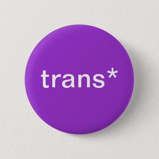 trans*-knop ronde button 5,7 cm (Voorkant)
