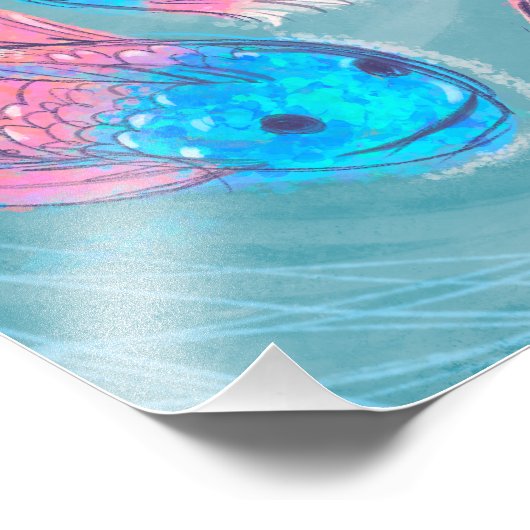 Trans Koi Foto Afdruk (Hoek)