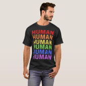 Trans LGBT Q Bondgenoot Mensenrechten Transgender T-shirt (Voorkant volledig)
