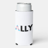 Trans-LGBTQ transgender LGBT Seltzer Blikjeskoeler (Seltzer Voorkant)