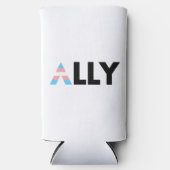 Trans-LGBTQ transgender LGBT Seltzer Blikjeskoeler (Voorkant)