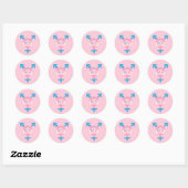 Trans Love Symbol Sticker (Vel)