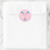 Trans Love Symbol Sticker (Tas)