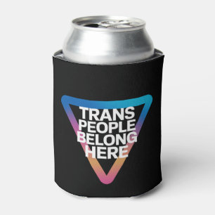 Trans Mensen Behoren Trots Gay Rechten Respect Tra Blikjeskoeler