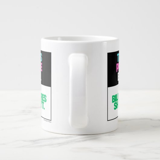 Trans mensen bestaan. Periode. Grote Koffiekop (Achterkant)