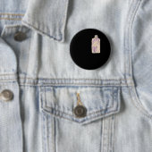 Trans Merman LGBT Ronde Button 5,7 Cm (In situ)
