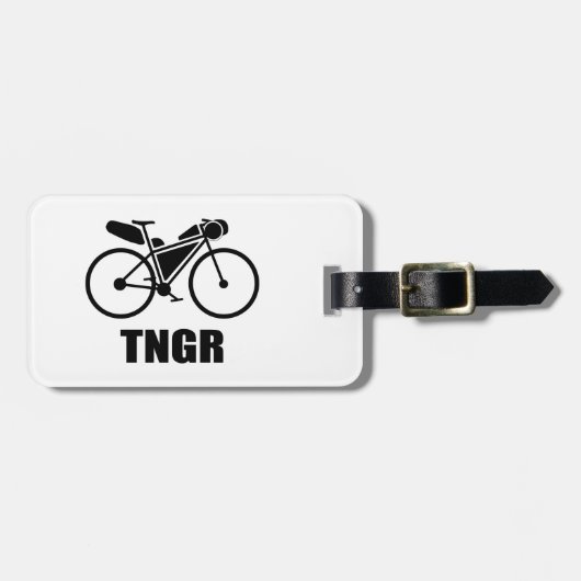 Trans North Georgia Race Bikepacking Bagagelabel (Voorkant horizontaal)