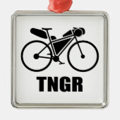 Trans North Georgia Race Bikepacking Metalen Ornament (Voorkant)