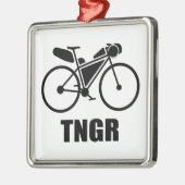 Trans North Georgia Race Bikepacking Metalen Ornament (Links)