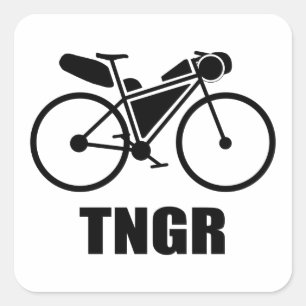 Trans North Georgia Race Bikepacking Vierkante Sticker