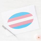trans ovale sticker (Envelop)