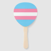 trans party decor hand fans handwaaier (Voorkant)