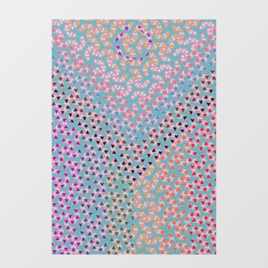 Trans Pet Progress Pride Flag Raamsticker (Vel)