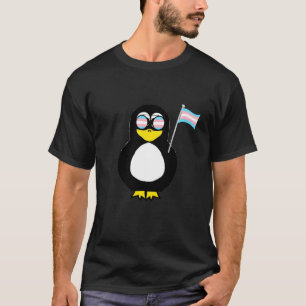 Trans-pinguïn Transgender Pride Transexual Water B T-shirt